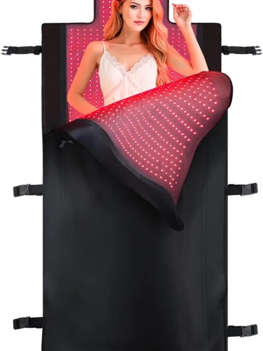 Portable Red LED Light Therapy Body Mat!